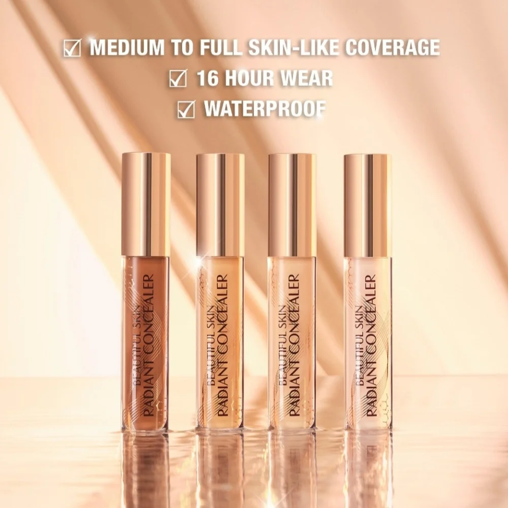 NIB CHARLOTTE TILBURY BEAUTIFUL SKIN RADIANT CONCEALER, SHADE 4 FAIR PALE